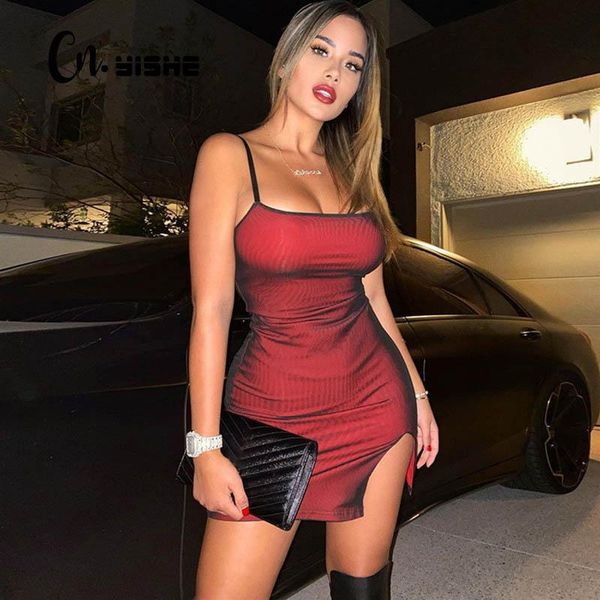 casual dresses cnyishe 2021 spring summer skinny sleeveless short dress women fashion backless spaghetti strap bodycon party mini robes, Black;gray
casual dresses cnyishe 2021 spring summer skinny sleeveless short dress women fashion backless spaghetti strap bodycon party mini robes, Black;gray