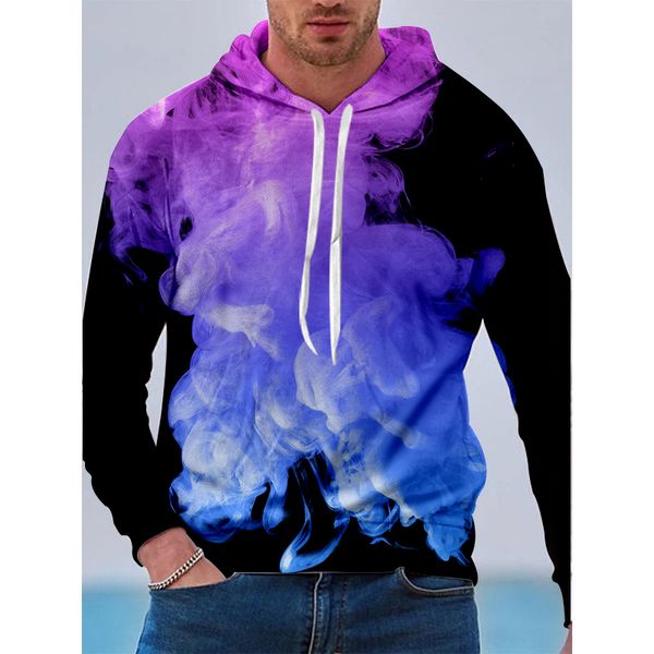 smoke pattern men's 3d printed hoodie visual impact party punk goth round neck american sweater hoodie, Black
smoke pattern men's 3d printed hoodie visual impact party punk goth round neck american sweater hoodie, Black