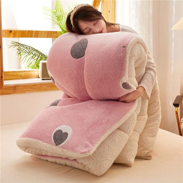 comforters & sets speed snow fleece quilt winter thickening dormitory single warm lamb velvet double core quilted bedspread
comforters & sets speed snow fleece quilt winter thickening dormitory single warm lamb velvet double core quilted bedspread
