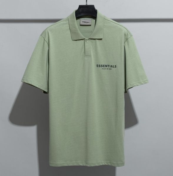 2021 summer fog essentials double thread reflective letter polo shirt loose couple short sleeve t-shirt, White;black
2021 summer fog essentials double thread reflective letter polo shirt loose couple short sleeve t-shirt, White;black