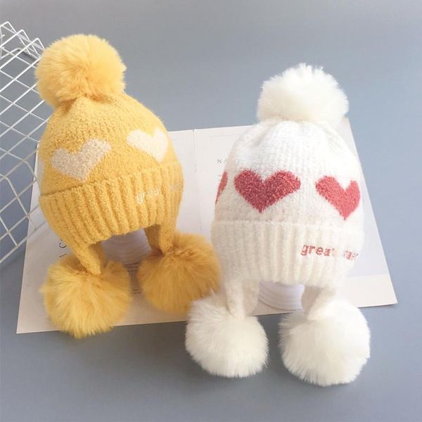 caps & hats autumn winter kids girls boys woolen hat 6 colors heart patterns printed knitted cap earmuffs, Yellow
caps & hats autumn winter kids girls boys woolen hat 6 colors heart patterns printed knitted cap earmuffs, Yellow