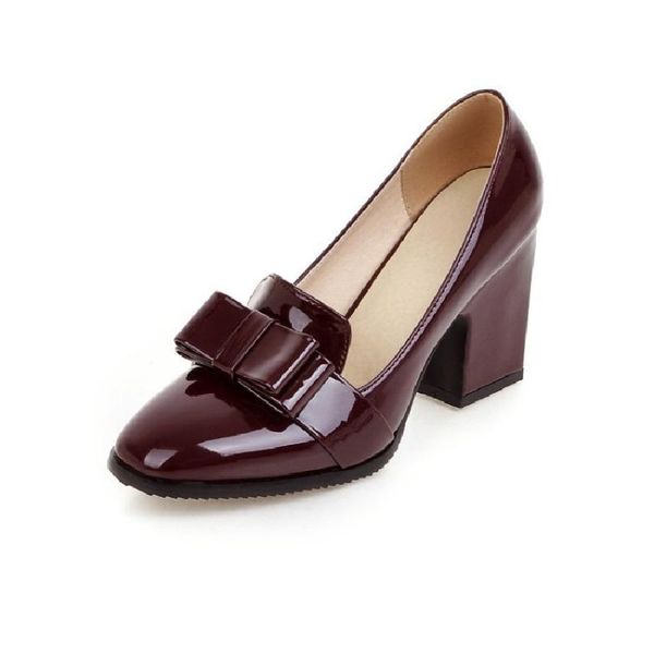 dress shoes classic bowknot pointed pump chunky high heels 6cm fashion shallow mouth black white female large size 34-43
dress shoes classic bowknot pointed pump chunky high heels 6cm fashion shallow mouth black white female large size 34-43