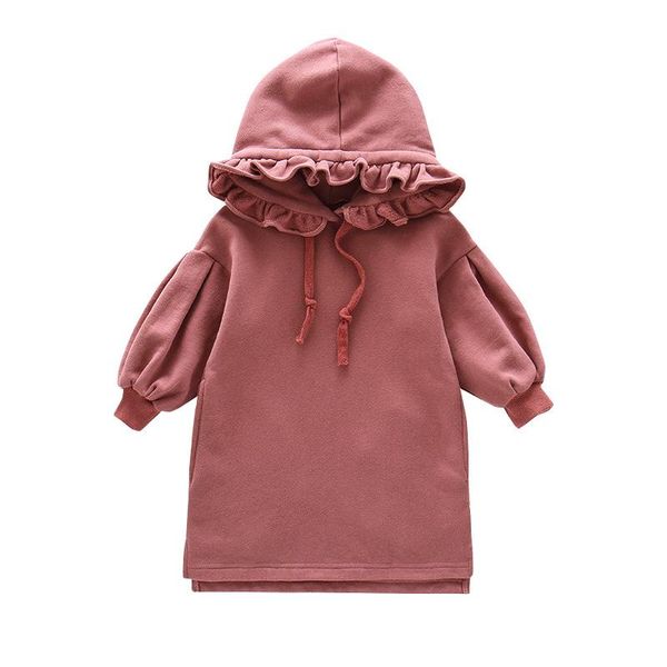 girl's dresses spring autumn collar casual baby girls hooded dress fashion fleece kids childrens leisure, Red;yellow
girl's dresses spring autumn collar casual baby girls hooded dress fashion fleece kids childrens leisure, Red;yellow