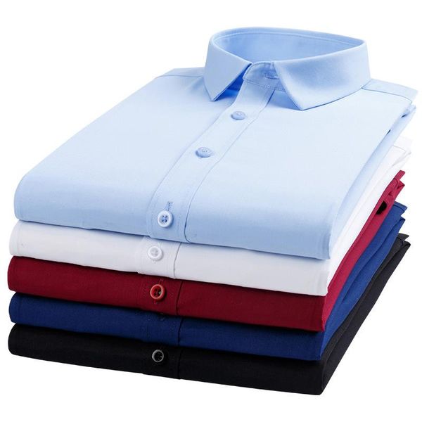 men's casual shirts shirt spring and autumn bamboo fiber non iron elastic slim business long sleeve, White;black
men's casual shirts shirt spring and autumn bamboo fiber non iron elastic slim business long sleeve, White;black