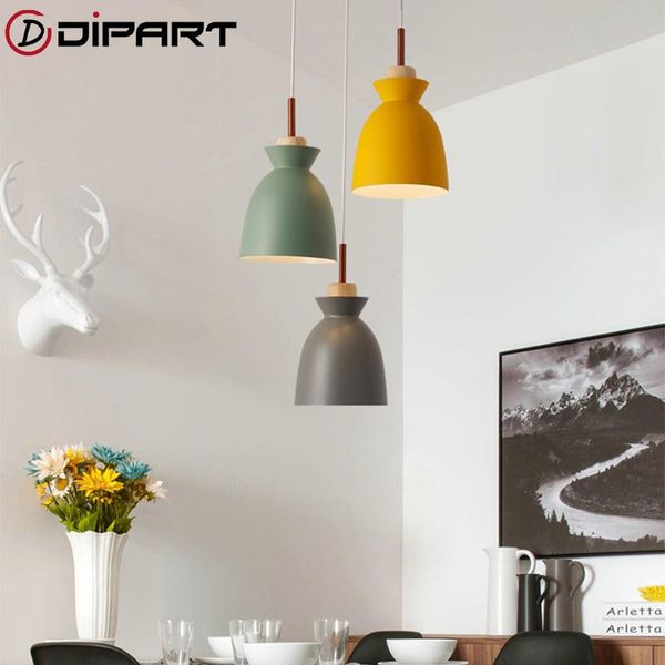 pendant lamps modern led indoor and outdoor lighting dining room lamp colorful restaurant coffee iron solid wood holder 
pendant lamps modern led indoor and outdoor lighting dining room lamp colorful restaurant coffee iron solid wood holder