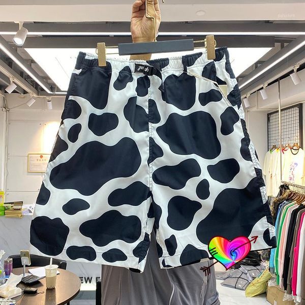 men's shorts kapital man 2021 men women milk color digital printing slightly loose pockets breeches, White;black
men's shorts kapital man 2021 men women milk color digital printing slightly loose pockets breeches, White;black