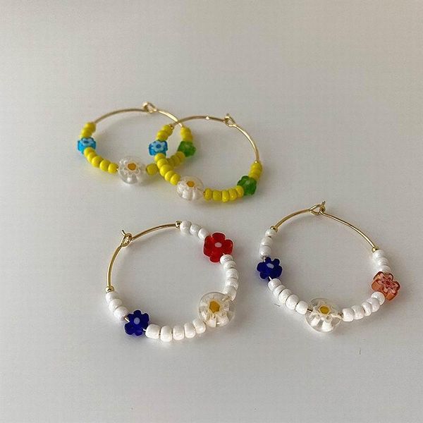 hoop & huggie bohemian strands beaded earrings for women 2021 fashion jewelry personality simple colorful round circle pendientes, Golden;silver
hoop & huggie bohemian strands beaded earrings for women 2021 fashion jewelry personality simple colorful round circle pendientes, Golden;silver