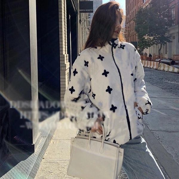 autumn/winter jacket ladies korea loose students plush coral full print lovers coat men and women fashion wear, Black;brown
autumn/winter jacket ladies korea loose students plush coral full print lovers coat men and women fashion wear, Black;brown
