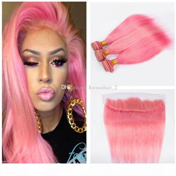 pink human hair weaves virgin brazilian hair bundle deals silky straight 3pcs with pure pink ear to ear 13x4 full lace frontal closure, Black;brown
pink human hair weaves virgin brazilian hair bundle deals silky straight 3pcs with pure pink ear to ear 13x4 full lace frontal closure, Black;brown