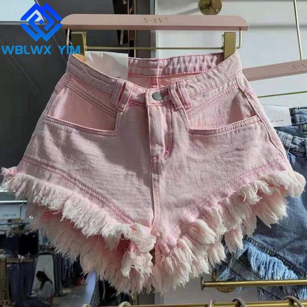 women's shorts fashion tassel denim women pocket high waist loose jeans female summer quality wide leg short pants, White;black
women's shorts fashion tassel denim women pocket high waist loose jeans female summer quality wide leg short pants, White;black