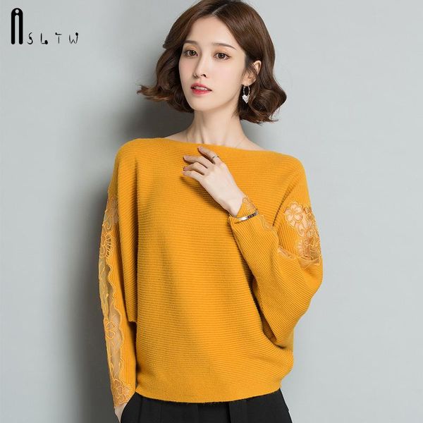 women's sweaters asltw batwing sleeve women sweater autumn loose solid pullover knitwear plus size long, White;black
women's sweaters asltw batwing sleeve women sweater autumn loose solid pullover knitwear plus size long, White;black