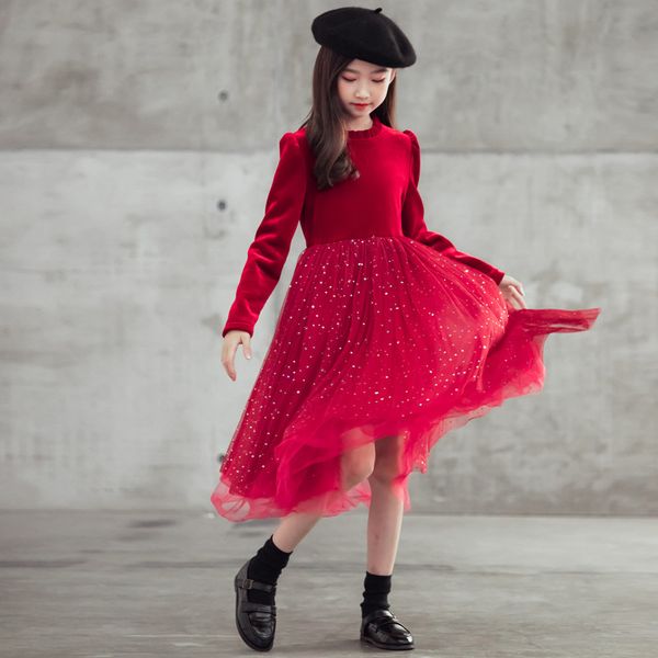kids dresses for girl star print mesh patchwork princess dress autumn winter thicken party dress girls clothes 6 8 10 12 14 16y, Red;yellow
kids dresses for girl star print mesh patchwork princess dress autumn winter thicken party dress girls clothes 6 8 10 12 14 16y, Red;yellow