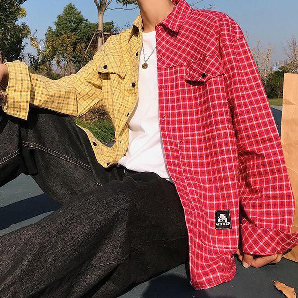 2021 new men's split joint lattice printing coats leisure hawaiian shirt loose french cuff mens fashion shirts camisa masculina fusi, White
2021 new men's split joint lattice printing coats leisure hawaiian shirt loose french cuff mens fashion shirts camisa masculina fusi, White