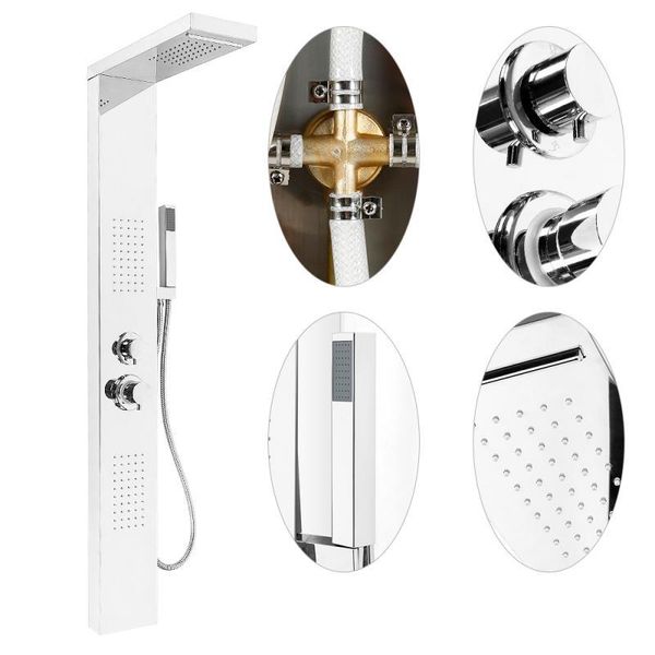 bathroom shower sets panel waterfall rain faucet set spa massage jet bath systems column mixer tap tower
bathroom shower sets panel waterfall rain faucet set spa massage jet bath systems column mixer tap tower
