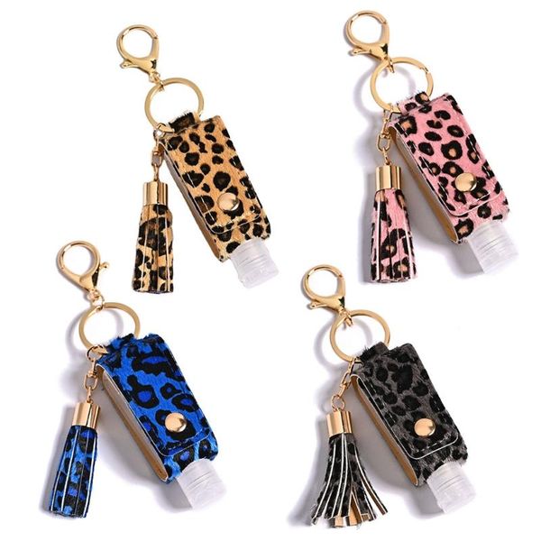 keychains 30ml portable empty leakproof plastic travel bottle for hand sanitizer with tassels leather keychain holder carriers, Silver
keychains 30ml portable empty leakproof plastic travel bottle for hand sanitizer with tassels leather keychain holder carriers, Silver