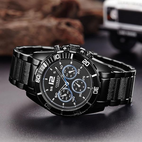 wristwatches final clear out currem men's watches casual quartz watch men sport clock black relogio masculino, Slivery;brown
wristwatches final clear out currem men's watches casual quartz watch men sport clock black relogio masculino, Slivery;brown