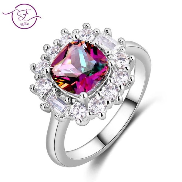 cluster rings fcgjhw jewelry ring fashion multicolor zircon square 8*8mm wedding bridal lady party anniversary gift, Golden;silver
cluster rings fcgjhw jewelry ring fashion multicolor zircon square 8*8mm wedding bridal lady party anniversary gift, Golden;silver