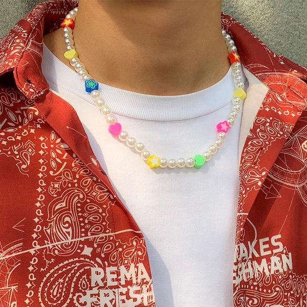chokers lacteo y2k imitation pearls beads chain choker necklace jewelry for lover bohemian flower star resin charm gifts, Golden;silver
chokers lacteo y2k imitation pearls beads chain choker necklace jewelry for lover bohemian flower star resin charm gifts, Golden;silver