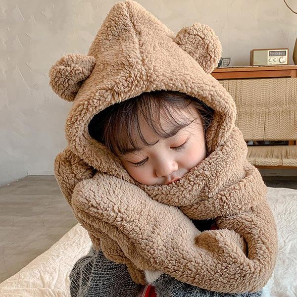 caps & hats winter kids hat plush scarf gloves set novelty beanies warm cute bear casual girls boys gift, Yellow
caps & hats winter kids hat plush scarf gloves set novelty beanies warm cute bear casual girls boys gift, Yellow