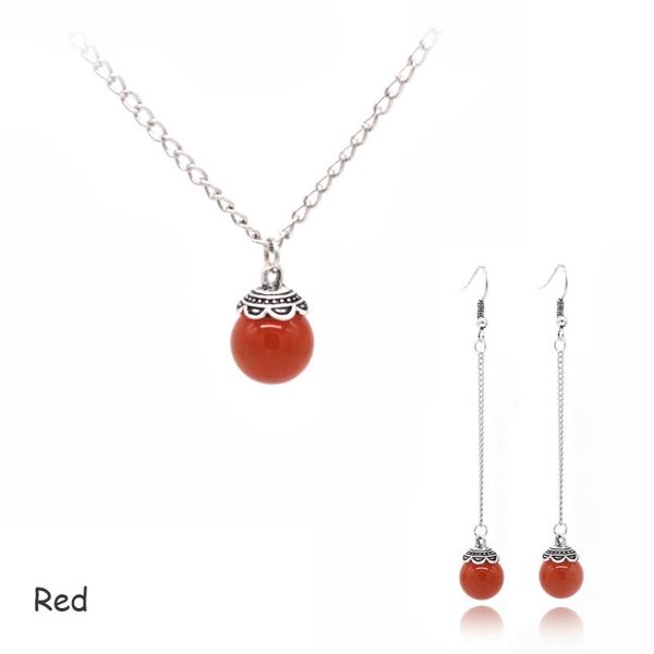 earrings & necklace korea style simple super pretty multicolor crystal round beads pendant chokers necklace&earrings set for women fashion j, Silver
earrings & necklace korea style simple super pretty multicolor crystal round beads pendant chokers necklace&earrings set for women fashion j, Silver