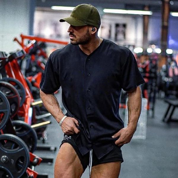 running shirt men gym clothing fitness oversized cardigan t shirt outdoor hip hop streetwear bodybuilding half sleeve t-shirt, Black;blue
running shirt men gym clothing fitness oversized cardigan t shirt outdoor hip hop streetwear bodybuilding half sleeve t-shirt, Black;blue