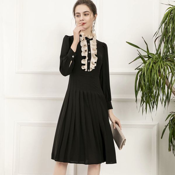 1023 xl 2021 summer a line long sleeve crew new brand same style dress womens clothes jiani, Black
1023 xl 2021 summer a line long sleeve crew new brand same style dress womens clothes jiani, Black