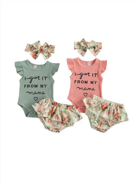 kids 2pcs summer clothes 3 piece outfit set fly sleeve letter print romper floral shorts headband 0 12m, White
kids 2pcs summer clothes 3 piece outfit set fly sleeve letter print romper floral shorts headband 0 12m, White