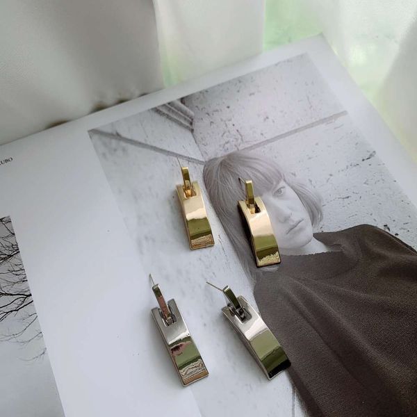 hbp fashion south korea east gate metal simple cool wind half arch texture earrings, Silver
hbp fashion south korea east gate metal simple cool wind half arch texture earrings, Silver
