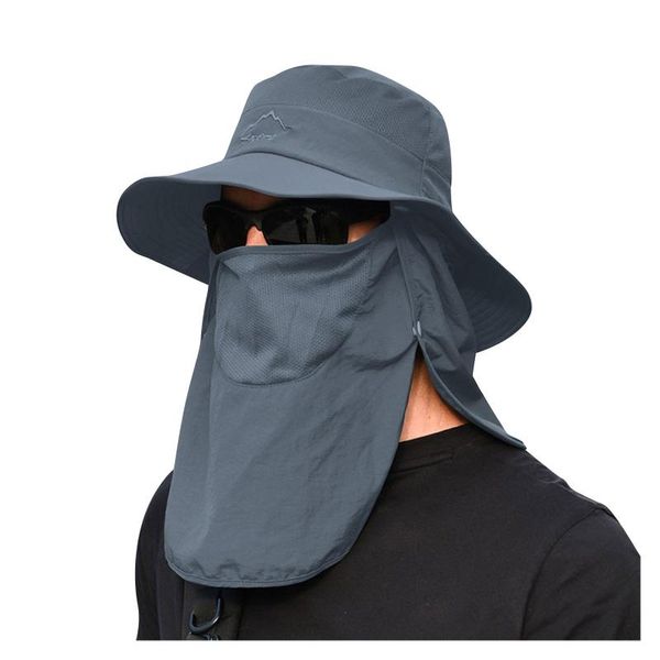 wide brim hats summer outdoor hat men's uv protection sun cooling mesh hole cap foldable fisherman hiking fishing visor, Blue;gray
wide brim hats summer outdoor hat men's uv protection sun cooling mesh hole cap foldable fisherman hiking fishing visor, Blue;gray