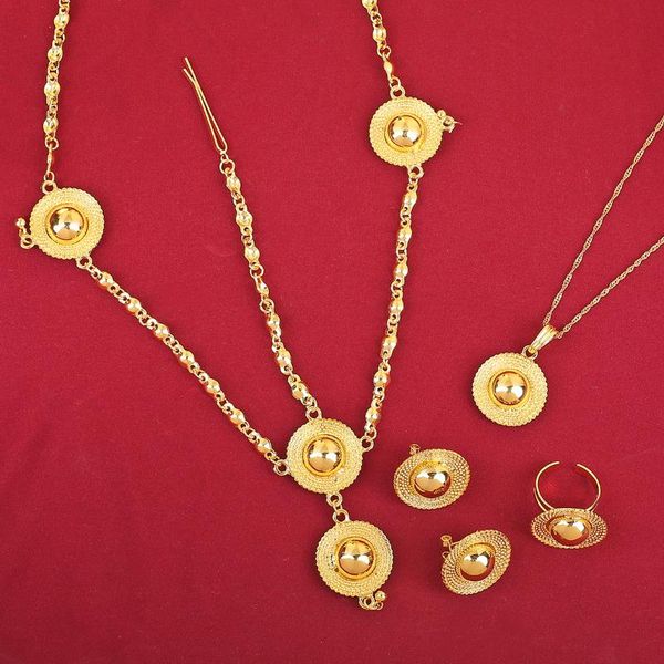 wedding jewelry sets ethiopian romantical 24k gold color for african eritrean women, Slivery;golden
wedding jewelry sets ethiopian romantical 24k gold color for african eritrean women, Slivery;golden