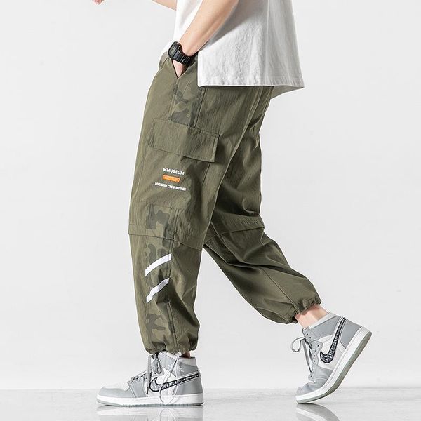 men's pants streetwear hip hop joggers men loose harem ankle length trousers sport casual sweatpants oversized, Black
men's pants streetwear hip hop joggers men loose harem ankle length trousers sport casual sweatpants oversized, Black