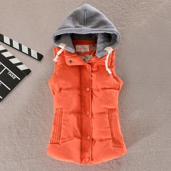 women's vests women plus size 6xl cotton vest hooded winter sleeveless coat ladies gilet colete feminino casual pocket waistcoat female, Black;white
women's vests women plus size 6xl cotton vest hooded winter sleeveless coat ladies gilet colete feminino casual pocket waistcoat female, Black;white