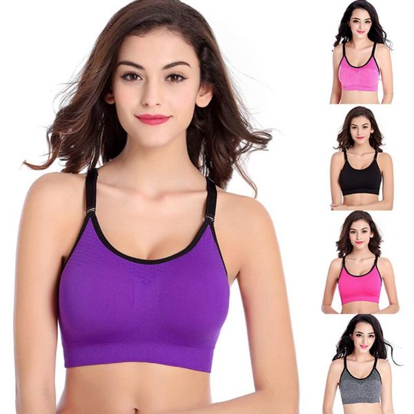 sports bras for women 2021 women yoga fitness stretch workout tank seamless padded sxey sports bra sport bra ladies, White;black
sports bras for women 2021 women yoga fitness stretch workout tank seamless padded sxey sports bra sport bra ladies, White;black