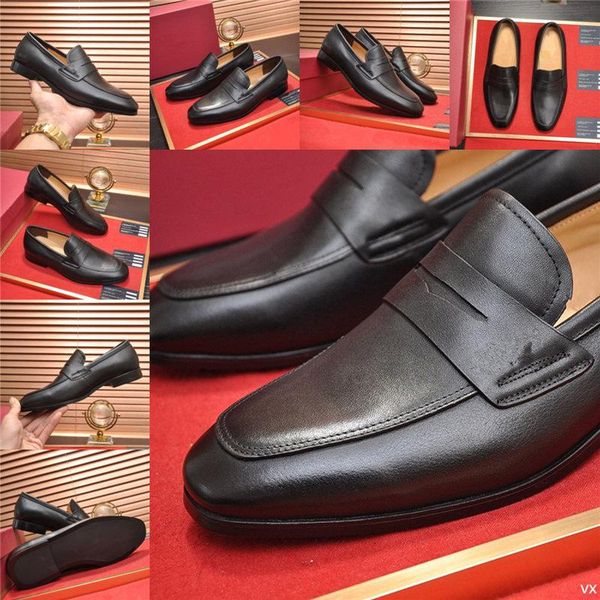 q4 luxury brands pointed toe leather shoes business men dress casual soft formal shoes breathable wedding loafers big size 45 11, Black
q4 luxury brands pointed toe leather shoes business men dress casual soft formal shoes breathable wedding loafers big size 45 11, Black