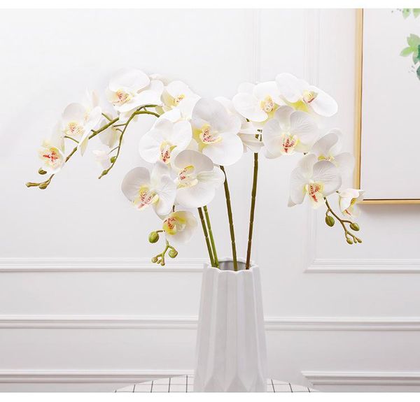 decorative flowers & wreaths 1pc 9 heads phalaenopsis artificial flower wedding home decoration fake floral arrangement material
decorative flowers & wreaths 1pc 9 heads phalaenopsis artificial flower wedding home decoration fake floral arrangement material