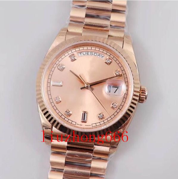 luxury fashion classic waterproof women's watch, 36mm week calendar stainless steel casual business automatic machine, Slivery;brown
luxury fashion classic waterproof women's watch, 36mm week calendar stainless steel casual business automatic machine, Slivery;brown