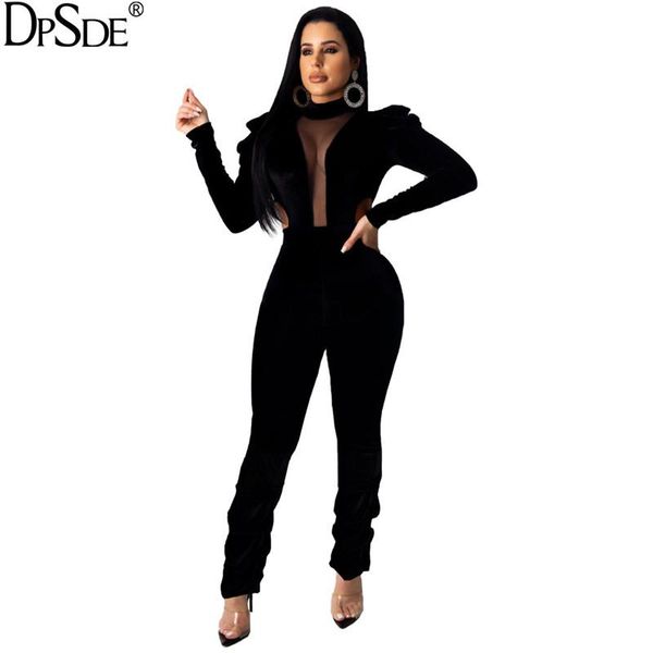 women's jumpsuits & rompers 2021 women fashion club party style long sleeve round neck pure color dew back pants, Black;white
women's jumpsuits & rompers 2021 women fashion club party style long sleeve round neck pure color dew back pants, Black;white