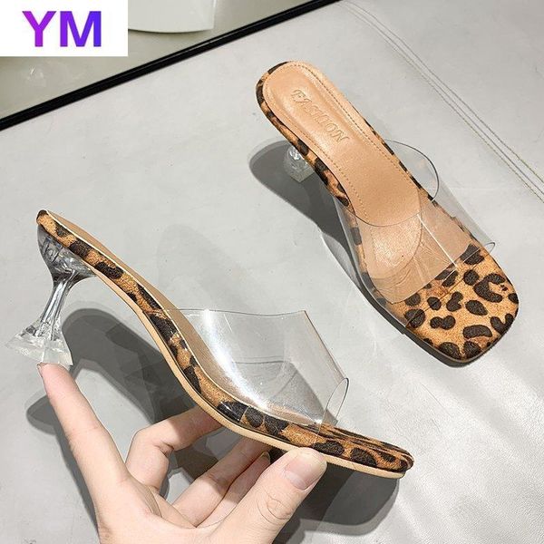 slippers 2021 women sandals pvc jelly crystal heel transparent leopard clear high heels pumps shoes size 34-42, Black
slippers 2021 women sandals pvc jelly crystal heel transparent leopard clear high heels pumps shoes size 34-42, Black