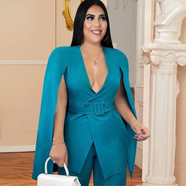 women's suits & blazers deep v neck clock sleeves with waist belt slim women summer autumn office ladies elegant fashion, White;black
women's suits & blazers deep v neck clock sleeves with waist belt slim women summer autumn office ladies elegant fashion, White;black