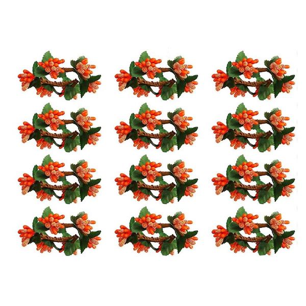 napkin rings 12 pcs fall flower ring holders harvest serviette buckle theme dinner table for holiday
napkin rings 12 pcs fall flower ring holders harvest serviette buckle theme dinner table for holiday