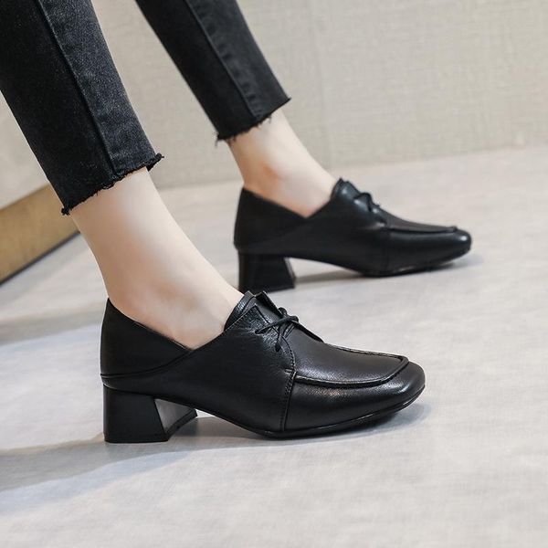 dress shoes elegant ladies one shoe two wear high heels lace-up loafers fashionable comfortable soft mid-heel office for, Black
dress shoes elegant ladies one shoe two wear high heels lace-up loafers fashionable comfortable soft mid-heel office for, Black