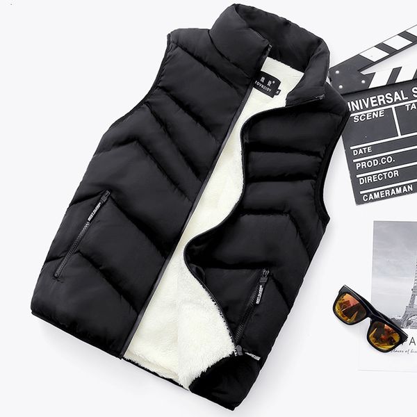 waistcoat men's autumn winter fashion stand collar down cotton padded suit slim and thickened shawl youth korean warm vest, Black;white
waistcoat men's autumn winter fashion stand collar down cotton padded suit slim and thickened shawl youth korean warm vest, Black;white