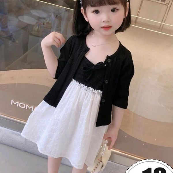 clothing sets 2021 baby girls summer knit cardigan+dress set ,kids elegant birthday wear children casual clothes, White
clothing sets 2021 baby girls summer knit cardigan+dress set ,kids elegant birthday wear children casual clothes, White