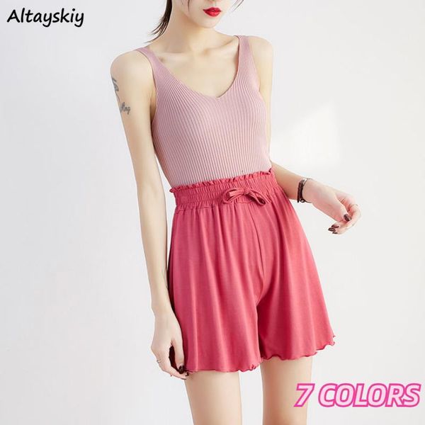 women's shorts women summer high waist loose wide leg trousers homewear casual thin fashion edible tree all-match drawstring, White;black
women's shorts women summer high waist loose wide leg trousers homewear casual thin fashion edible tree all-match drawstring, White;black