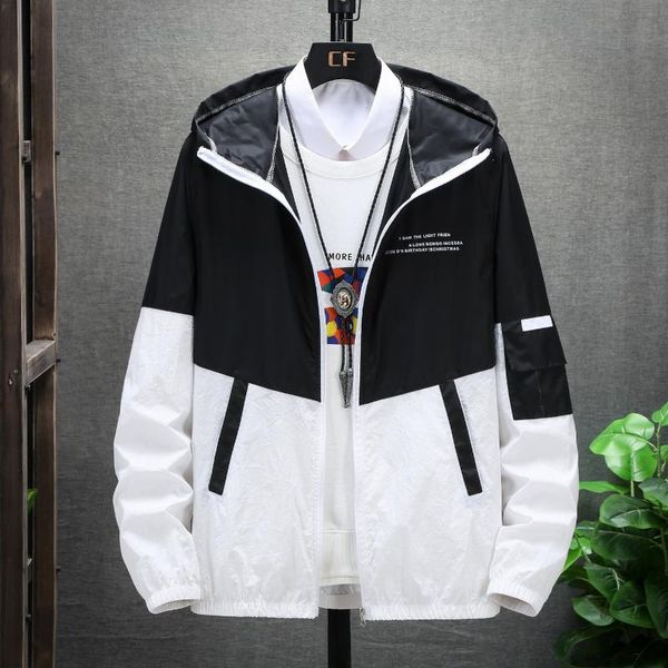 men's jackets summer light casual windproof sunscreen clothing hoodie thin sportswear windbreaker hooded jacket trendy brand men, Black;brown
men's jackets summer light casual windproof sunscreen clothing hoodie thin sportswear windbreaker hooded jacket trendy brand men, Black;brown