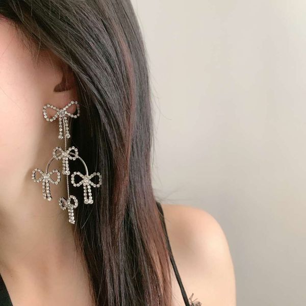 hbp fashion ins style exaggerate personality long tassel silver needle multi bowknot pendant earrings net red girl
hbp fashion ins style exaggerate personality long tassel silver needle multi bowknot pendant earrings net red girl