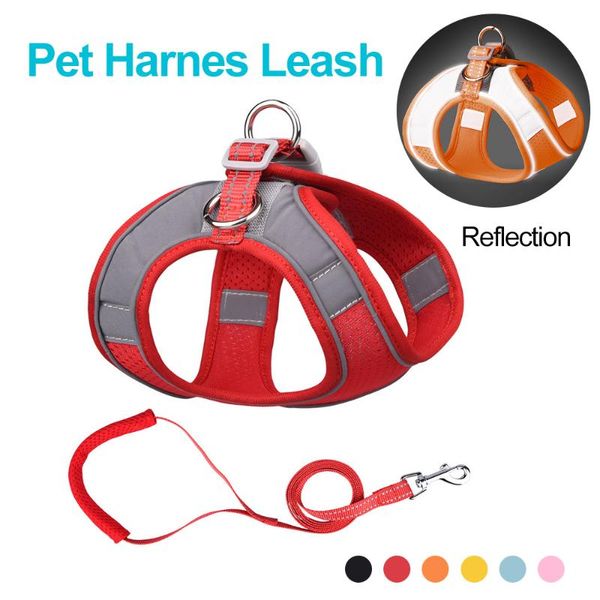 dog collars & leashes harness leash set hight reflective adjustable pet harnesses vest for small medium big dogs night safety walking suppli
dog collars & leashes harness leash set hight reflective adjustable pet harnesses vest for small medium big dogs night safety walking suppli