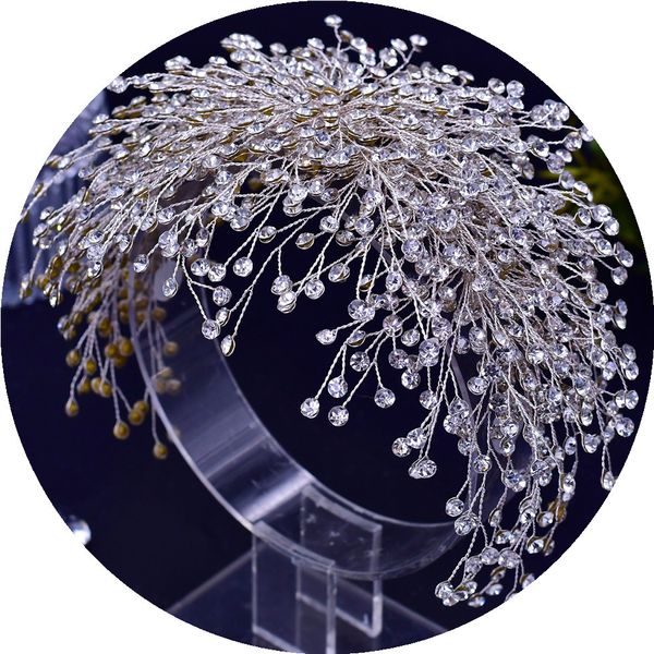 headdress wide hair band diamond tiara baroque crystal bridal headwear crown rhinestone with wedding jewelry hair accessories diamond bridal, Silver
headdress wide hair band diamond tiara baroque crystal bridal headwear crown rhinestone with wedding jewelry hair accessories diamond bridal, Silver