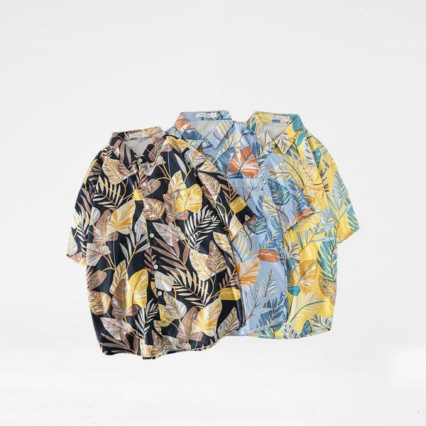 men's casual shirts summer men's hawaiian beach style ins tide japanese flower shirt hong kong retro loose short sleeve, White;black
men's casual shirts summer men's hawaiian beach style ins tide japanese flower shirt hong kong retro loose short sleeve, White;black