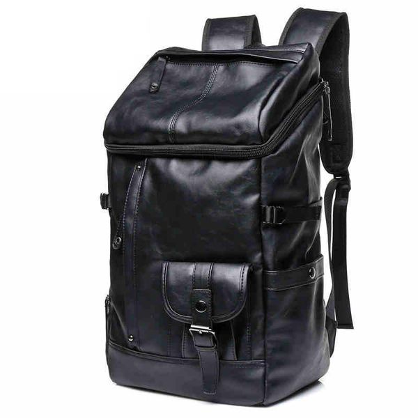 backpack large capacity solid black leather men casual travel daypack for man student school bag 14 laprucksack male mochila
backpack large capacity solid black leather men casual travel daypack for man student school bag 14 laprucksack male mochila